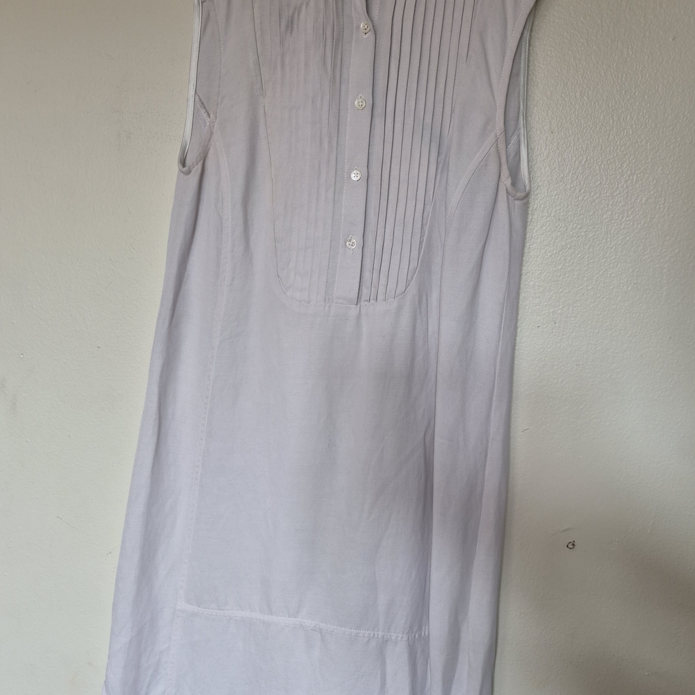 ATM Anthony Thomas Melillo Light Gray Midi Dress